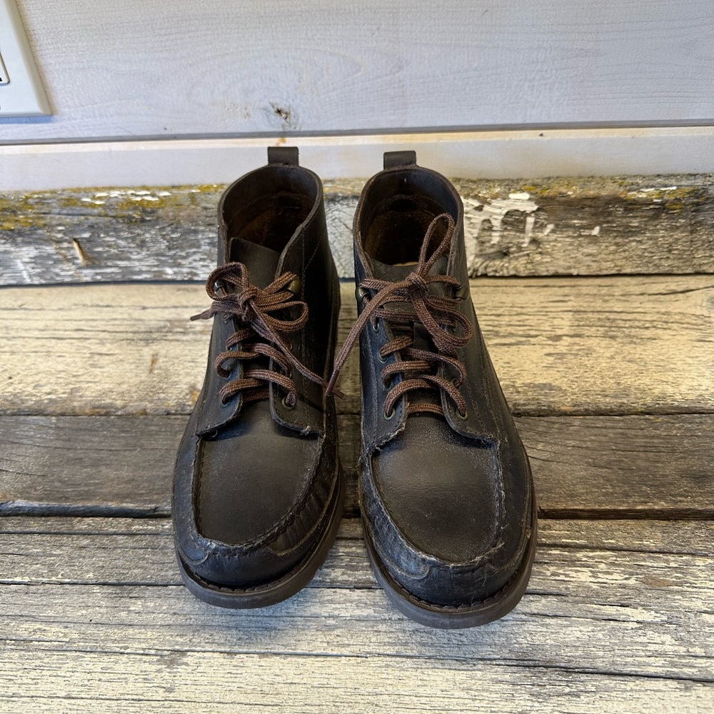 Rockport | Brown Leather Short Lace Up Shoes/Boots